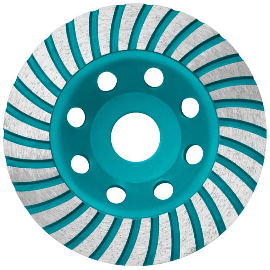 Total TAC2411001 Diamond Cup Wheel (Segmented Turbo) | Total by KHM Megatools Corp. Total TAC2411001 Diamond Cup Wheel (Segmented Turbo) | Total by KHM Megatools Corp.